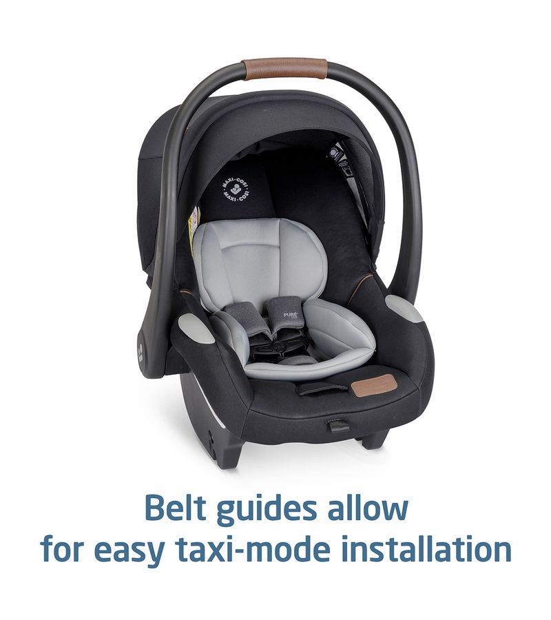 MaxiCosi Mico Luxe+ Infant Car Seat Essential Black