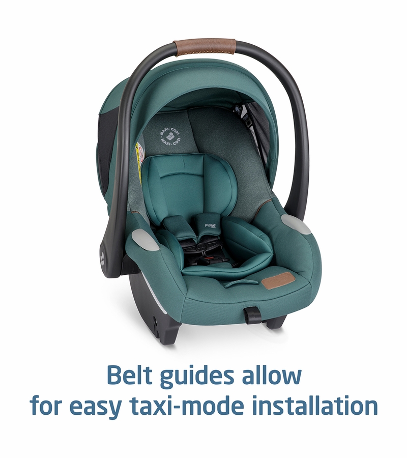MaxiCosi Mico Luxe+ Infant Car Seat Essential Green