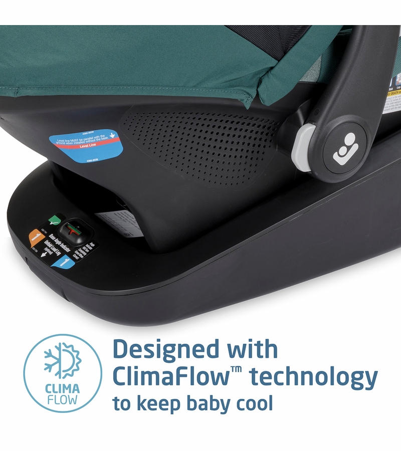 MaxiCosi Mico Luxe+ Infant Car Seat Essential Green