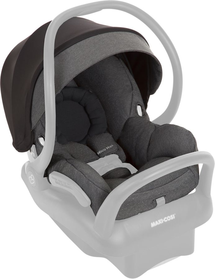 MaxiCosi Mico Max 30 Replacement Seat Pad Sparkling Grey