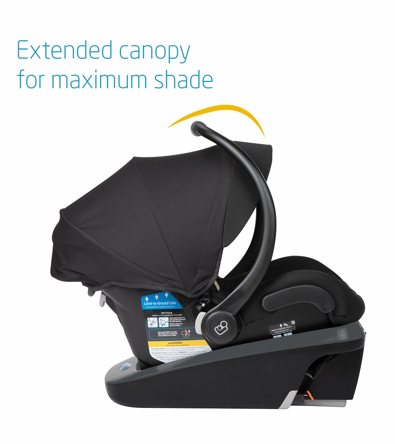 MaxiCosi Mico XP Max Infant Car Seat Essential Black (PureCosi)