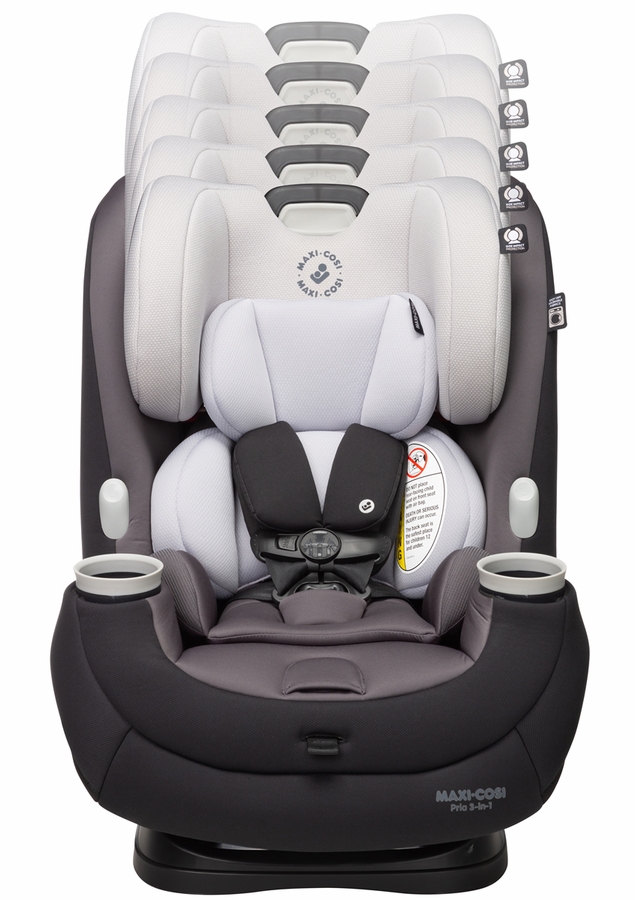 MaxiCosi Pria 3in1 Convertible Car Seat Blackened Pearl