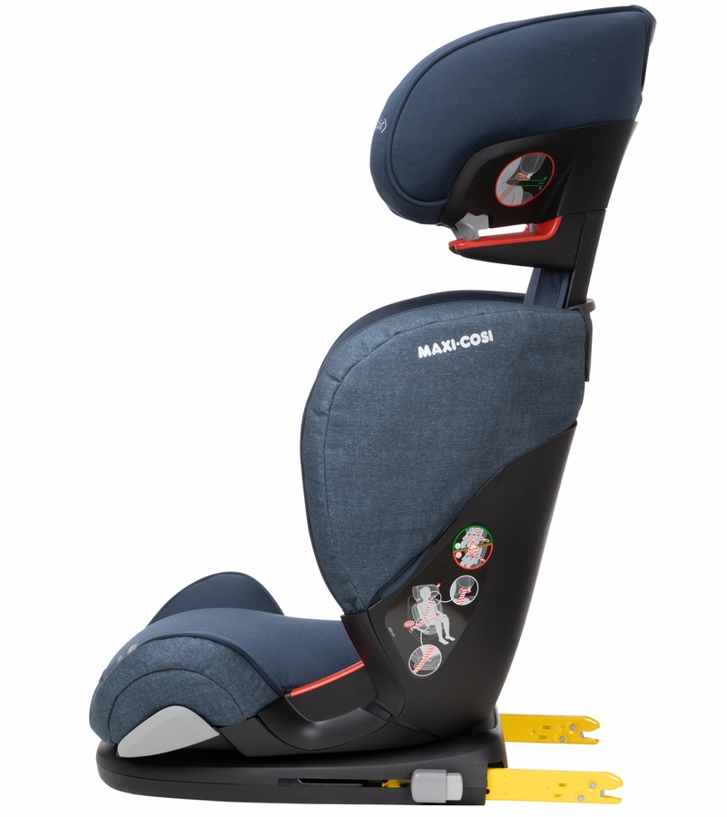 MaxiCosi RodiFix Belt Positioning Booster Car Seat Nomad Blue