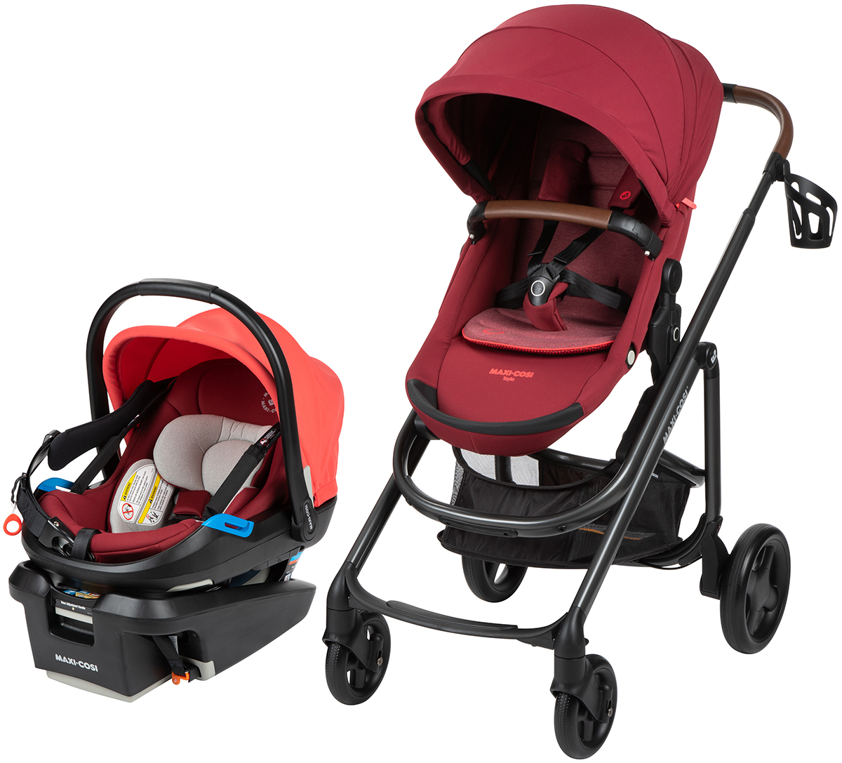 MaxiCosi Tayla XP Travel System Essential Red