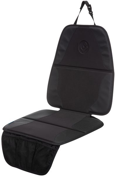 Car Seat Protector Dirt Resistant Safety Seat Cushion Breathable Flax With Pu Leather And Fabric Padding