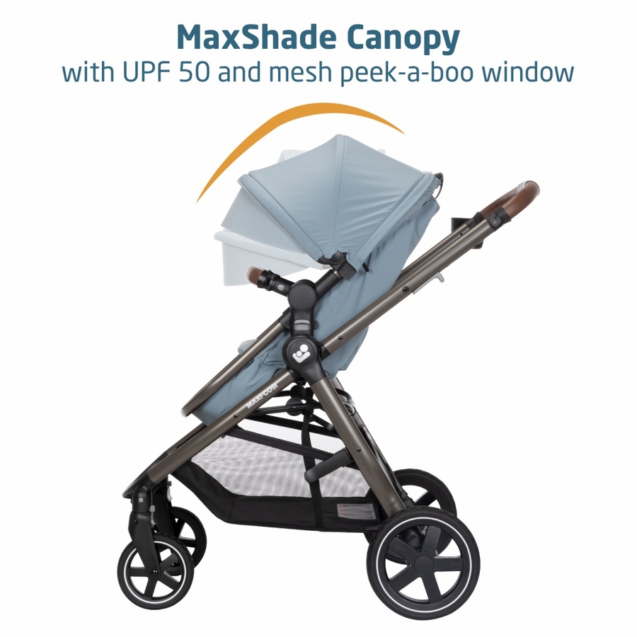 MaxiCosi Zelia 2 Luxe 5in1 Modular Travel System New Hope Grey