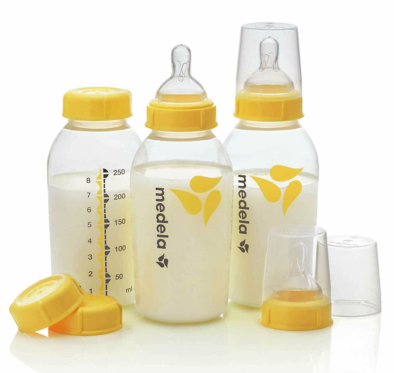 Medela Breast Milk Bottle Set, - 3 Pack