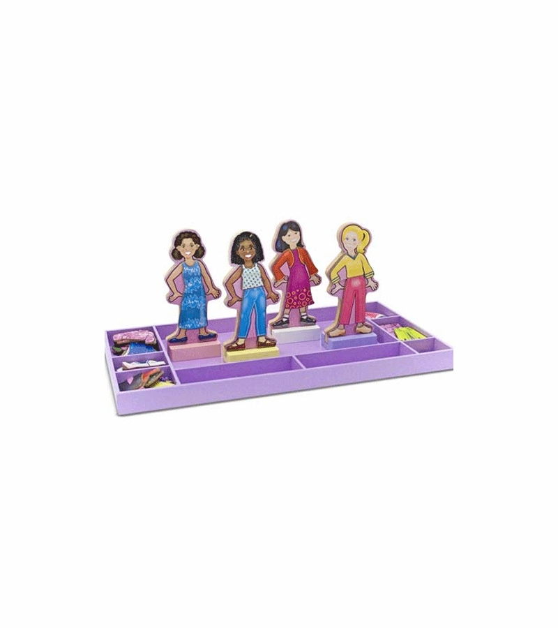 Melissa & Doug Best Friends Forever! DressUp Play Set