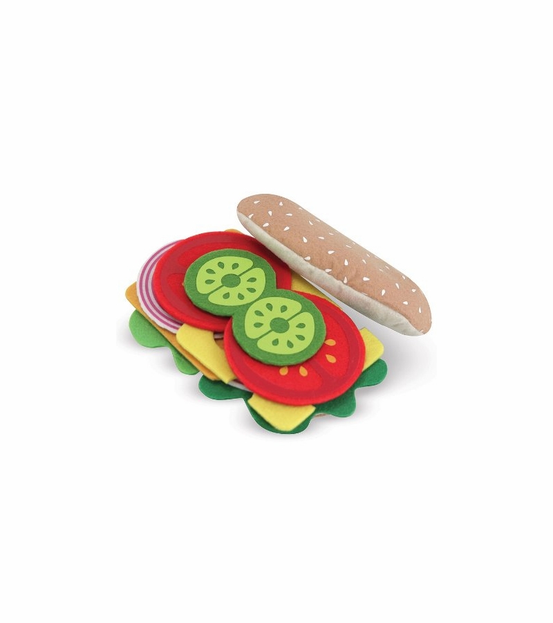 Melissa & Doug Felt Food Sandwich Set