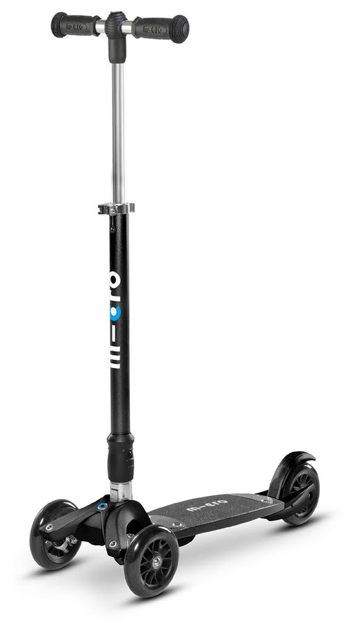 Micro Kickboard Kickboard Compact Adult Scooter Black