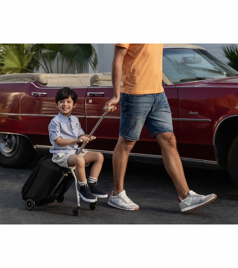 Micro Kickboard Luggage Eazy Cool Berry