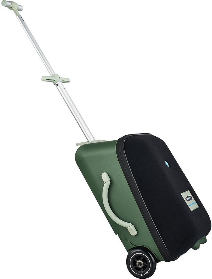 Micro Kickboard Luggage Eazy Green