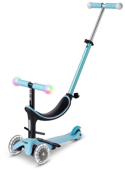 Micro Kickboard Micro Mini2Grow Magic LED Scooter - Blue