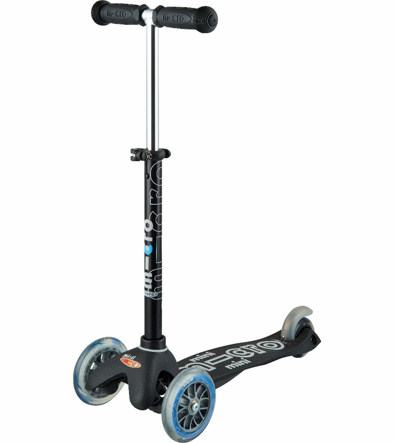 Micro Kickboard Mini Deluxe Scooter Black/Grey