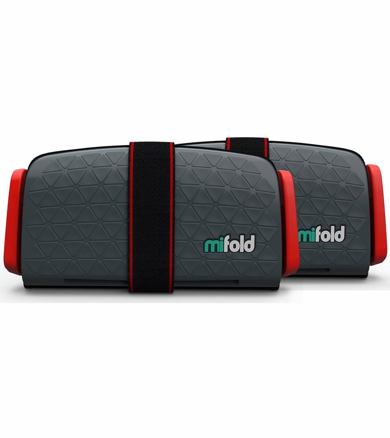 Mifold GrabandGo ackless Belt Positioning Booster Car Seat, 2Pack