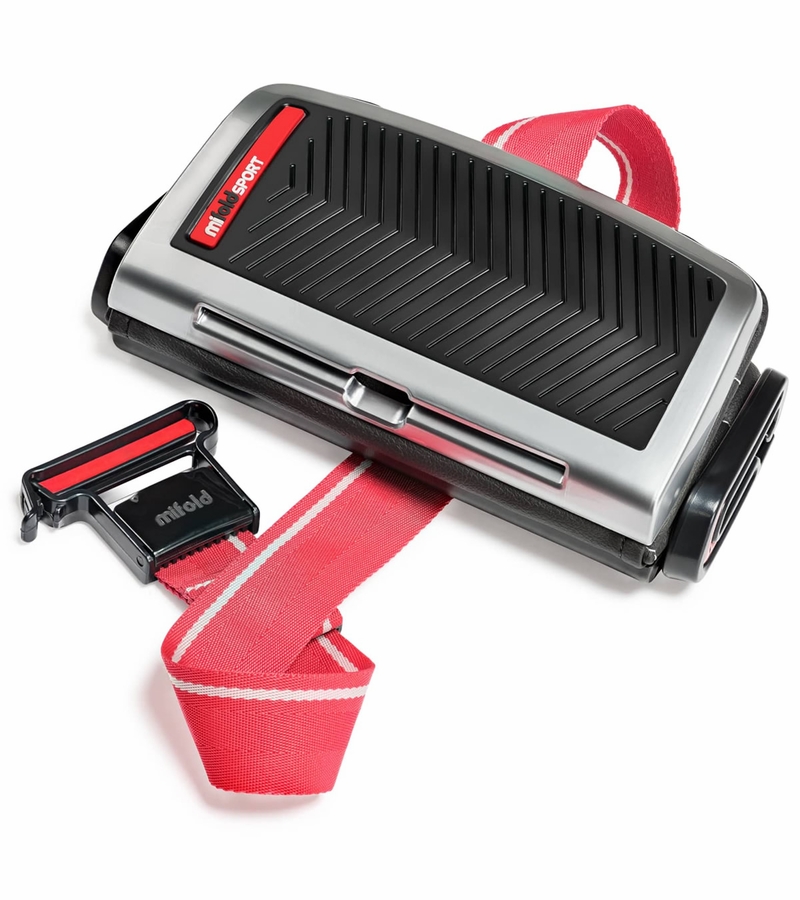 Mifold Sport Luxury Grab & Go Backless Belt Positioning Booster Car Seat