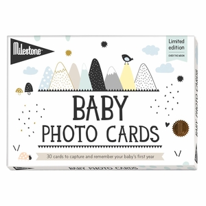 Milestone Baby Photo Cards - Over The Moon