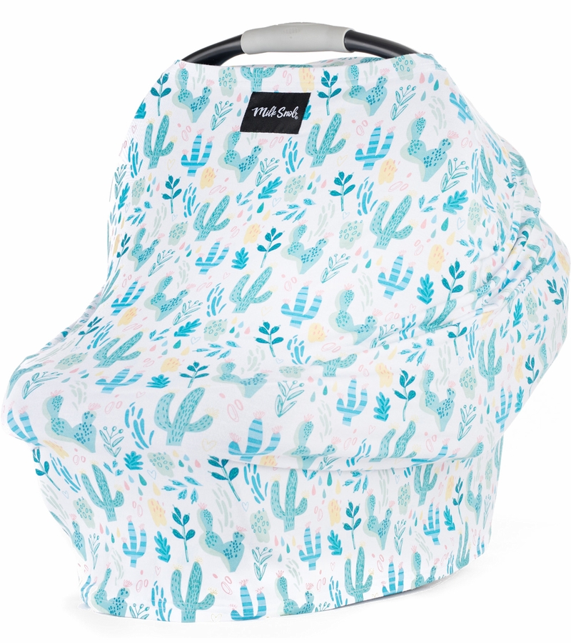 Milk Snob Infant Car Seat & Nursing Cover Prickly Pear
