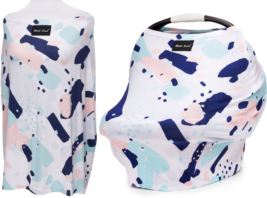 Milk Snob Infant Car Seat & Nursing Cover Watercolor