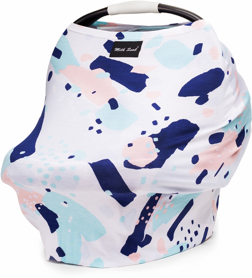 Milk Snob Infant Car Seat & Nursing Cover Watercolor