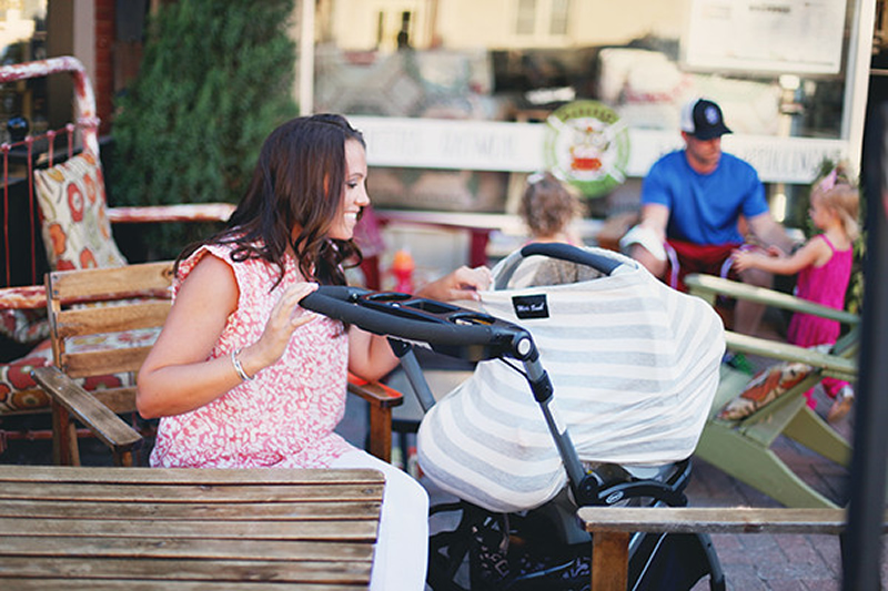 Milk Snob Infant Car Seat & Nursing Cover Watercolor