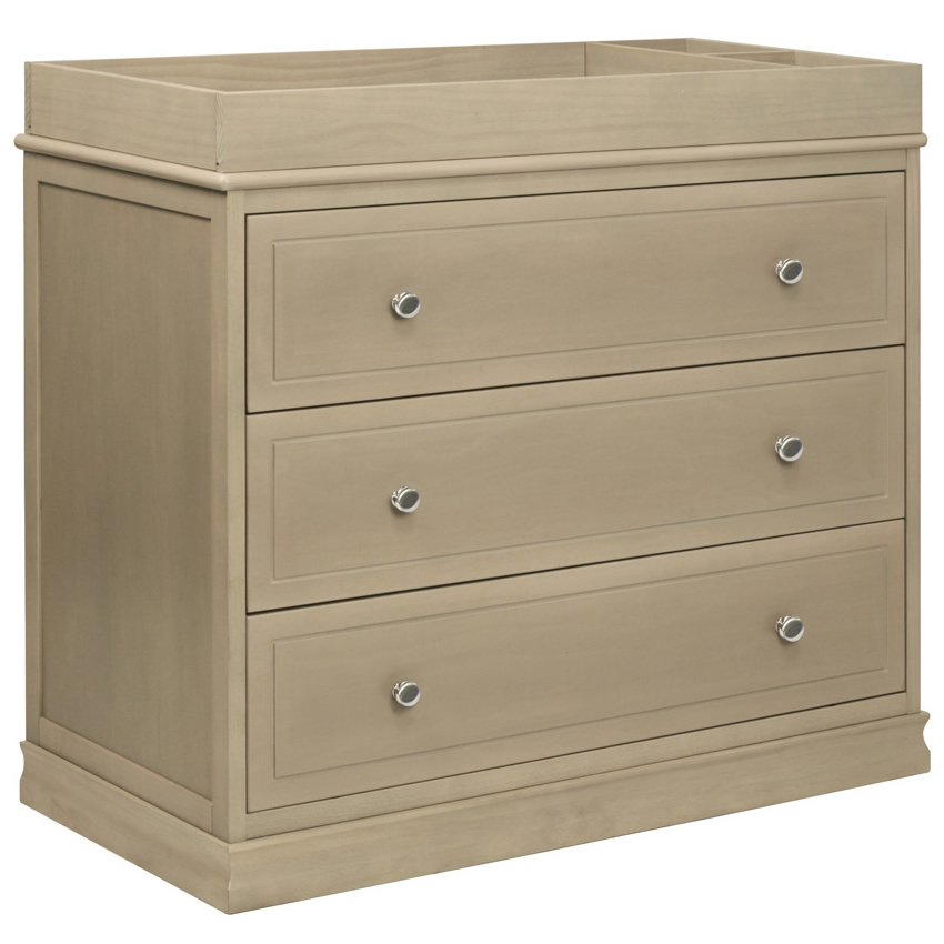 Million Dollar Baby Louis 3Drawer Changer Dresser Avon Grey
