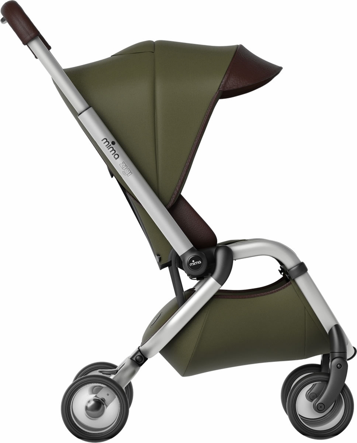 Mima Zigi Compact Stroller Olive Green