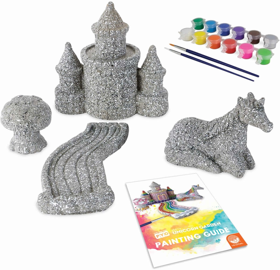 MindWare Paint Your Own Stone Unicorn Garden
