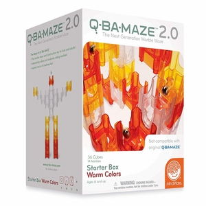 MindWare Q-BA-MAZE 2.0: Starter Box - Warm Colors