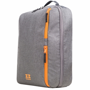 MiniMeis G4 Backpack - Grey/Orange