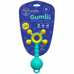 Mobi Gumlii Sensory Teether + Rattle