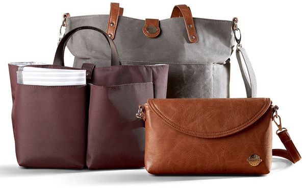 Momkindness CarryAll Tote Trio - Grey