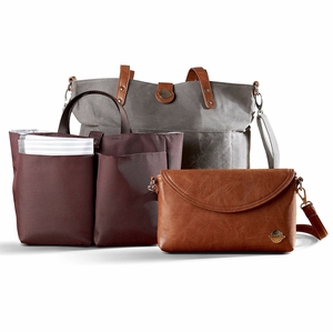 Momkindness CarryAll Tote Trio - Grey