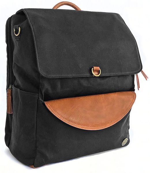 Momkindness Duo Backpack - Black