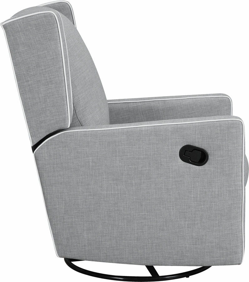 Bertini Everston Swivel Glider Recliner Gray