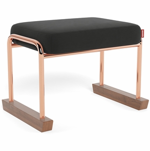 Monte Design Jackson Ottoman - Copper / Black