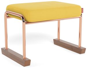 Monte Design Jackson Ottoman - Copper / Yellow