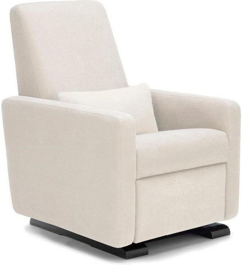 Monte Design Motorized Grano Glider Recliner Espresso Wood Glide Base