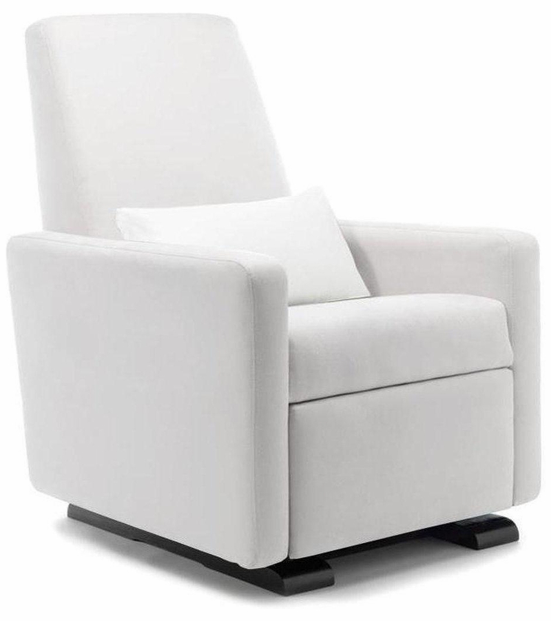 Monte Design Motorized Grano Glider Recliner Espresso Wood Glide Base