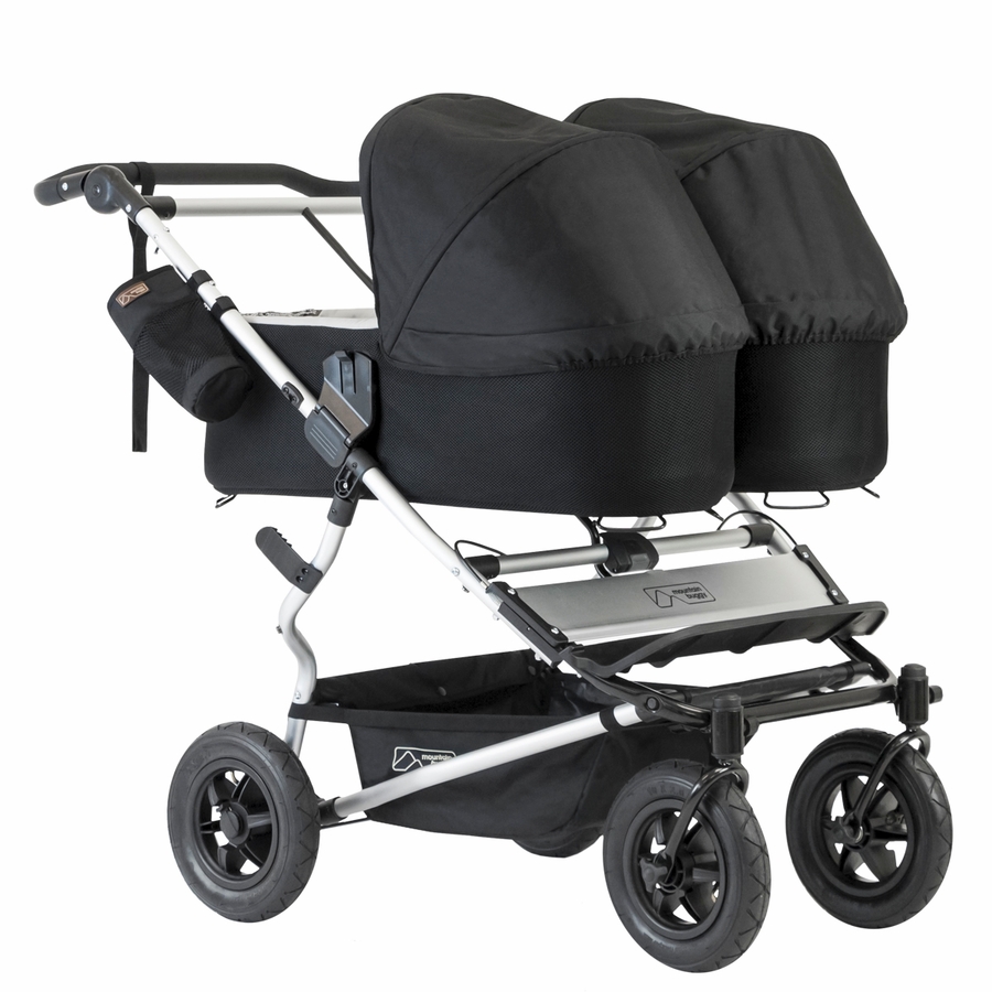 Mountain Buggy Duet Double Stroller Black
