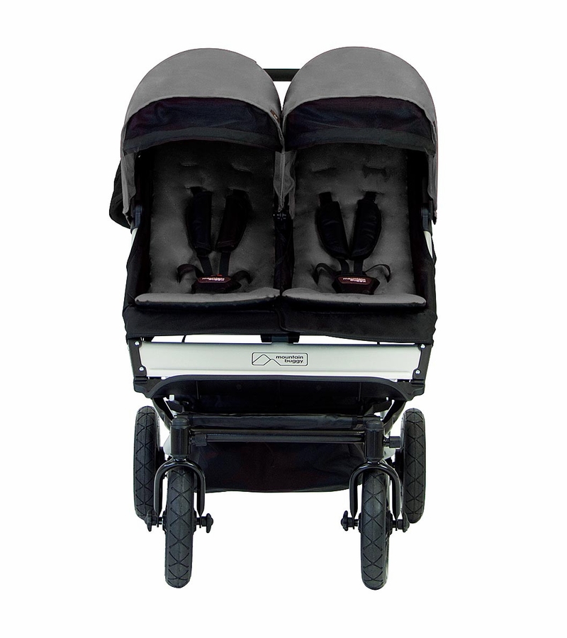 Mountain Buggy Duet Double Stroller Flint