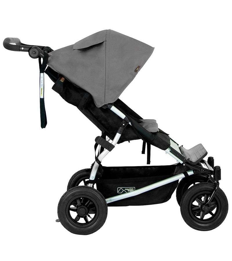 Mountain Buggy Duet Double Stroller Flint