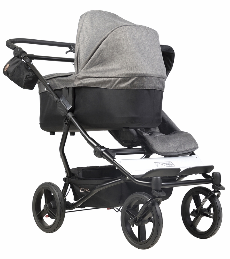 Mountain Buggy Duet Luxury Stroller Herringbone