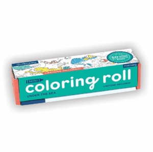Mudpuppy Mini Coloring Roll - Under The Sea