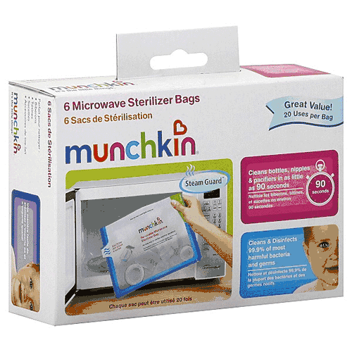 Munchkin 6 Microwave Sterilizer Bags