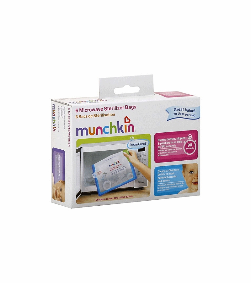 Munchkin 6 Microwave Sterilizer Bags