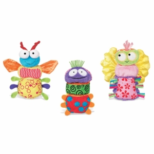 Munchkin Build-A-Bug Bean Bags Toy Set