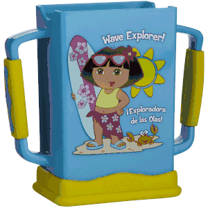 Munchkin Dora the Explorer Grip N Sip Juice Box Carrier in Blue