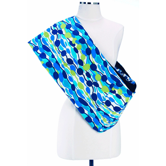 Munchkin Jelly Bean Reversible Sling in Blueberry Lollipop Small/Medium