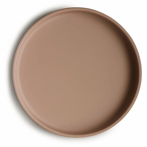 Mushie Classic Silicone Suction Plate - Natural